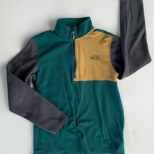 Fleece North Face Zip up Jacket